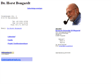 Tablet Screenshot of dr-bongardt.de